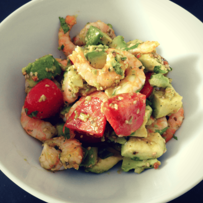 Avocado-shrimp-salad