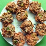 Herzhafte Räucherlachs-Lauch-Muffins